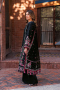 Farasha | Dastoor Embroidered Lawn SS24 | ORNATE NOIR by Designer Farasha - House of Maryam - Pakistani Designer Ethnic Wear in {{ shop.shopifyCountryName }}