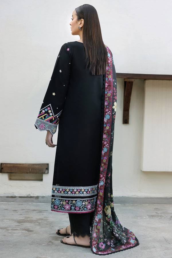 Farasha | Summer Weaves Embroidered Lawn | Ember Shadow -  Farasha Ladies Clothes - Original Designer Dress - House of Maryam