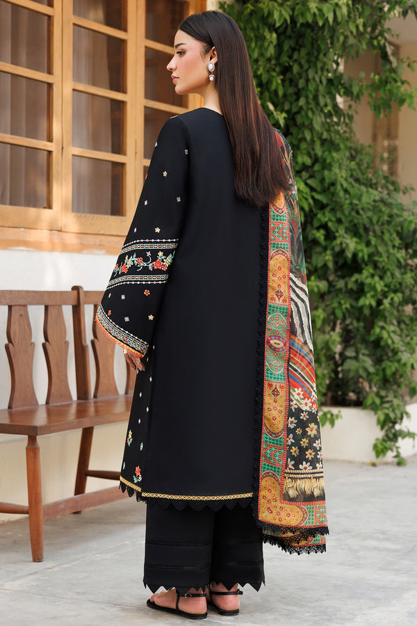 Farasha | Summer Weaves Embroidered Lawn | Midnight Veil -  Farasha Ladies Clothes - Original Designer Dress - House of Maryam