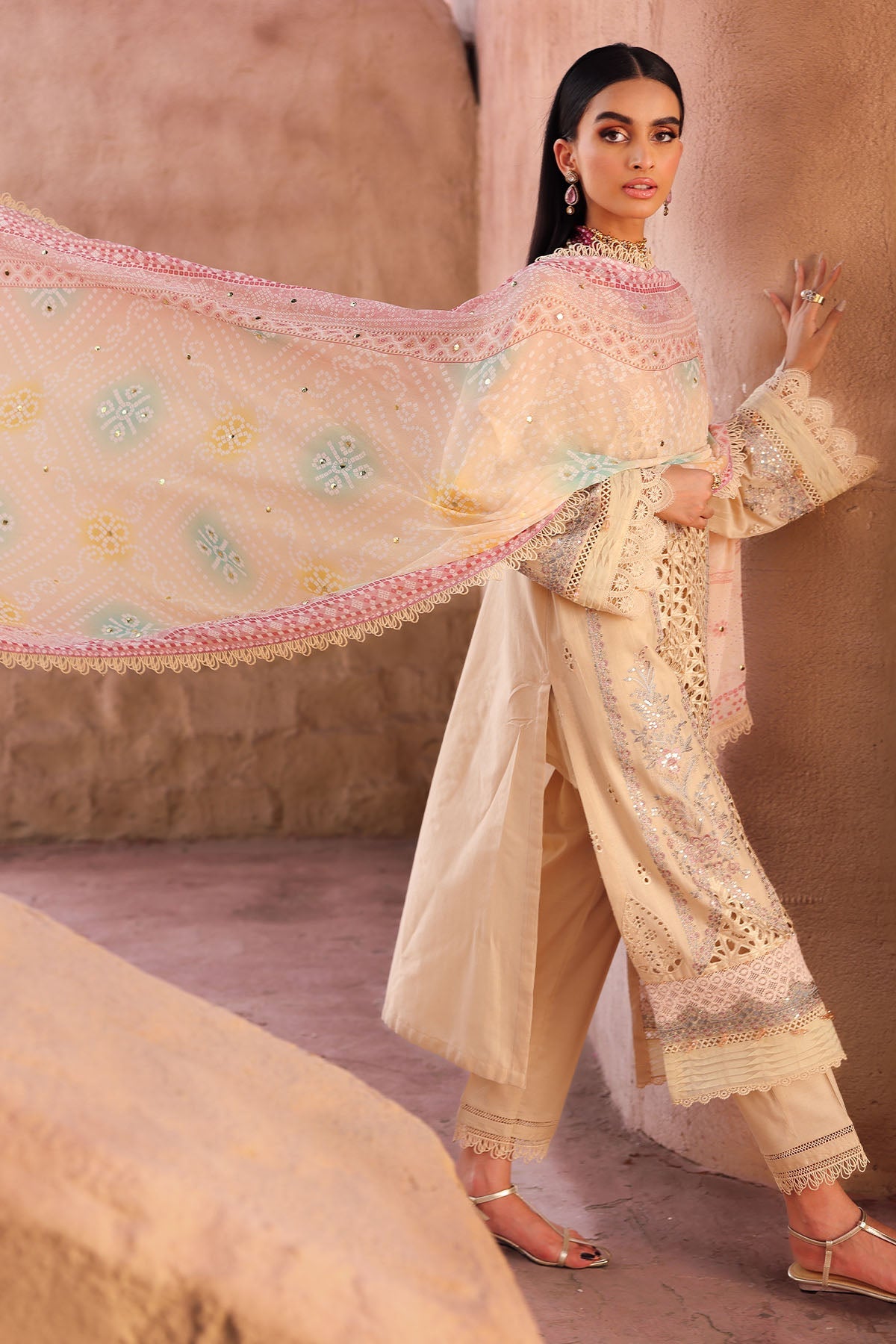 Nureh | Bazaar Lawn | NE-159 -  Nureh Ladies Clothes - Original Designer Dress - House of Maryam