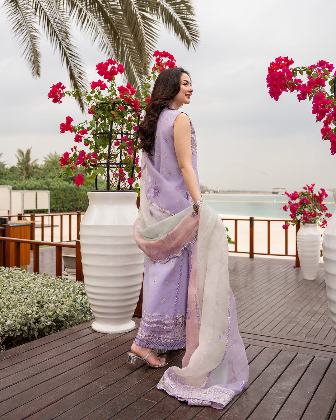 Faiza Saqlain | Aya Luxury Lawn 26' | Suela-7