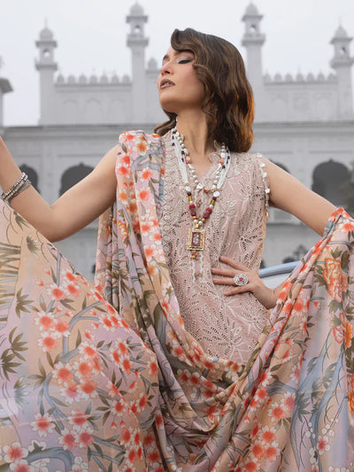 Faiza Faisal | Maya Luxury Lawn | Amirah -  Faiza Faisal Luxury - Original Designer Dress - House of Maryam