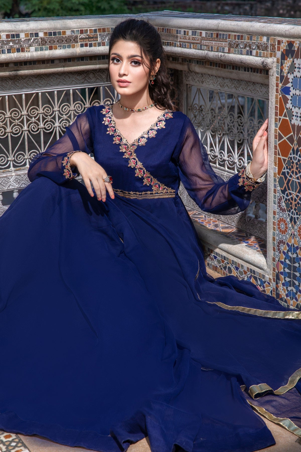 Hania & Umaimaz | Festive Collection | Mahpara -  Hania & Umaima  - Original Designer Dress - House of Maryam