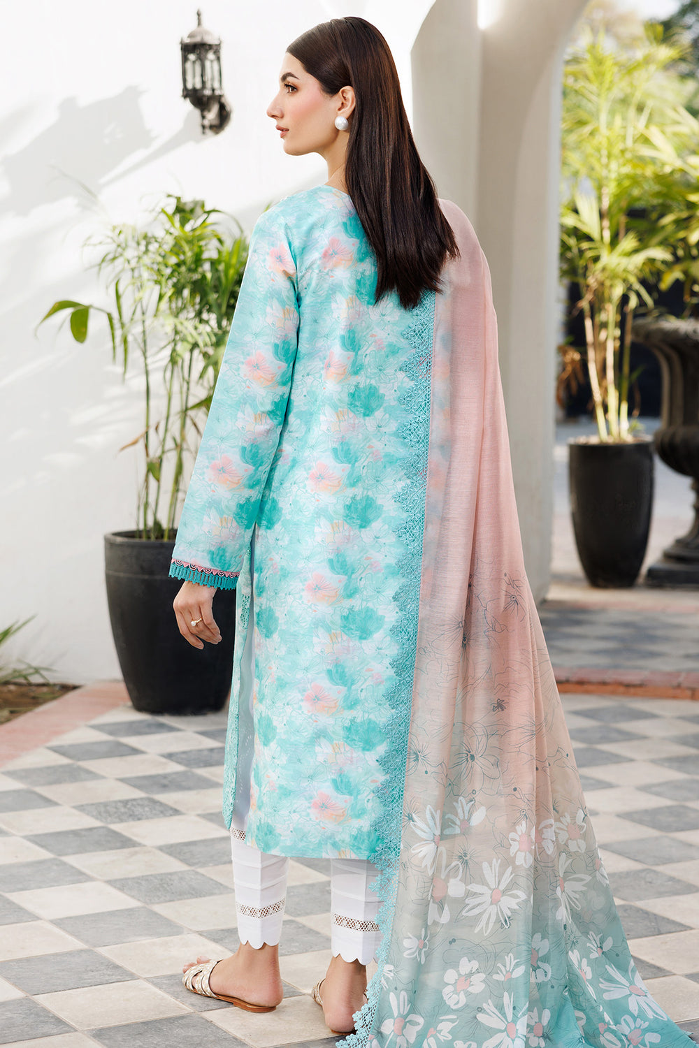 Farasha | Printed Essentials | Blue Dusk -  Farasha Ladies Clothes - Original Designer Dress - House of Maryam