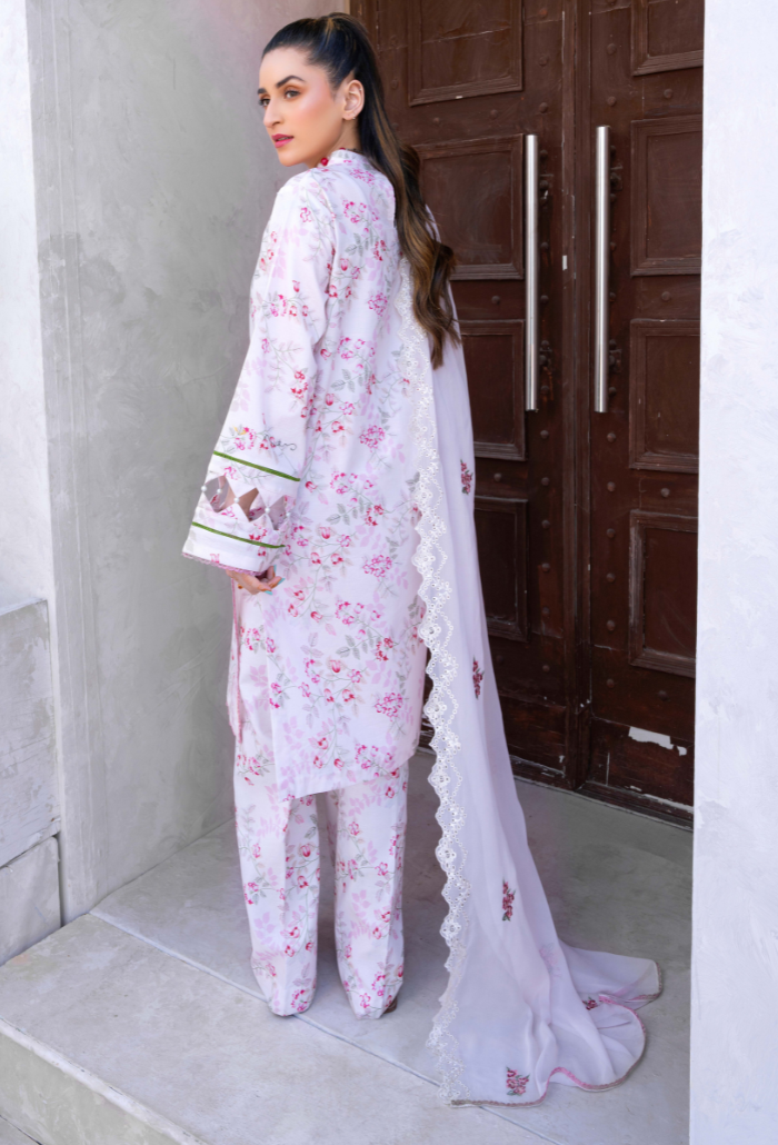 Humdum | Gardenia Lawn 24 | PLG 3 - D08 by Designer HumDum - House of Maryam - Pakistani Designer Ethnic Wear in {{ shop.shopifyCountryName }}