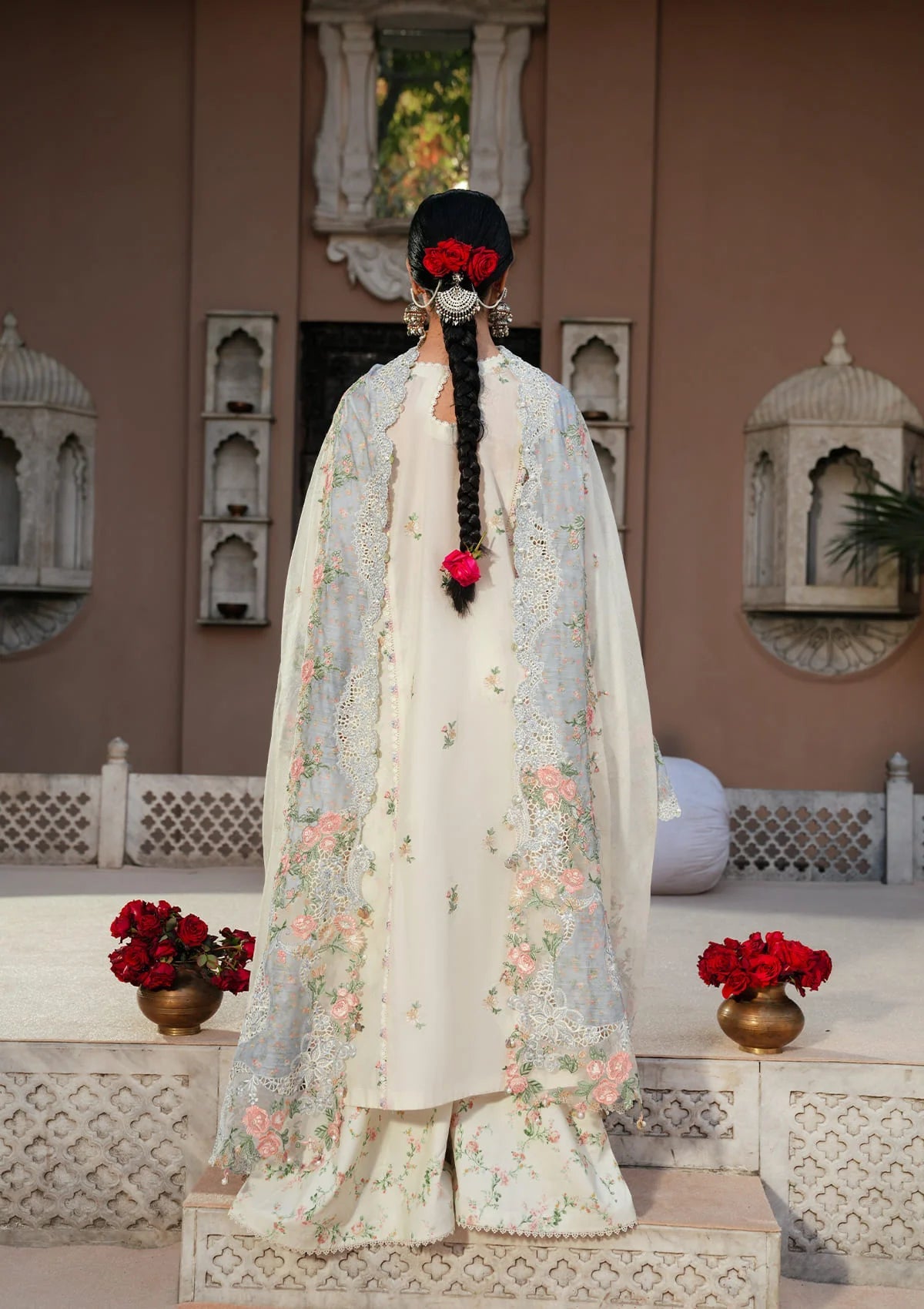 Kahf Premium | Ek Fasana Luxury Lawn 26 | KLB-2A NEELOFAR, image 2