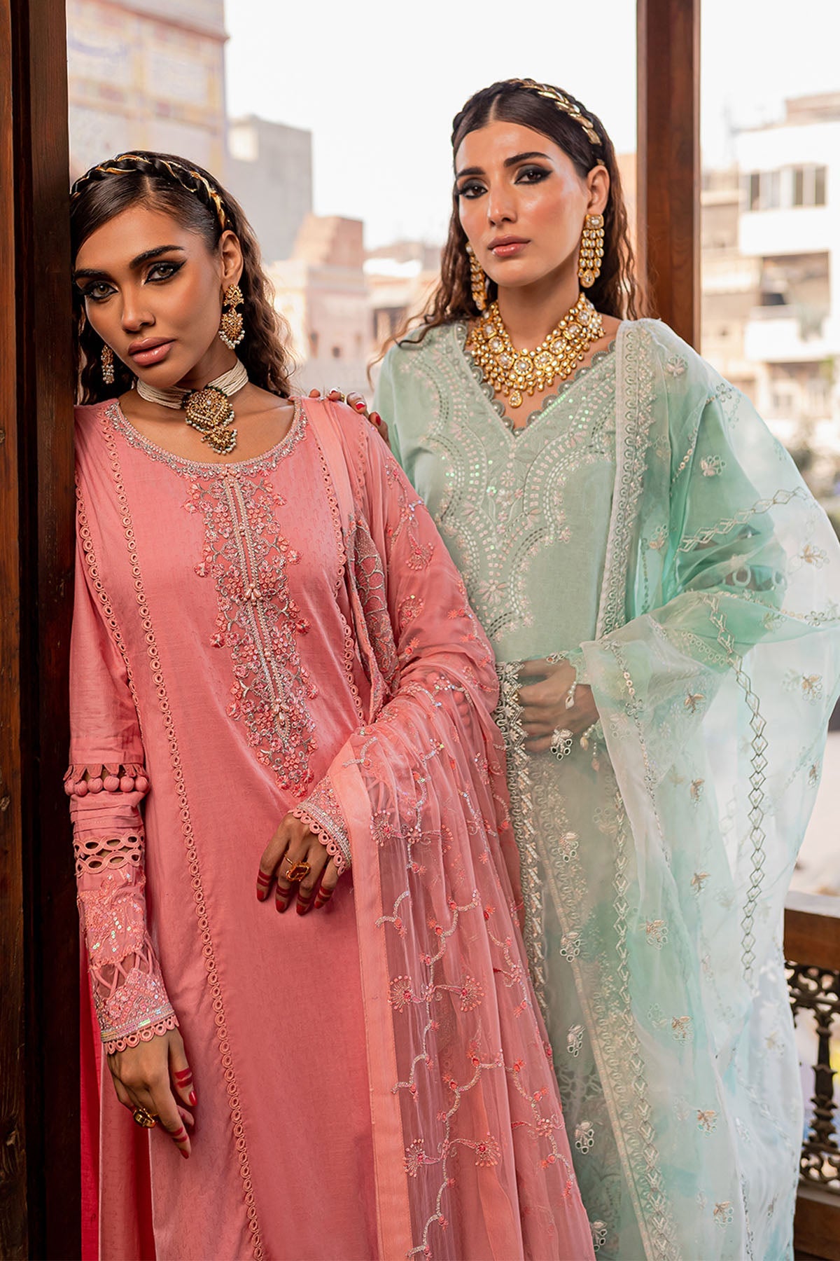 Nureh | Lawn Jacquard | NS-76 -  Nureh Ladies Clothes - Original Designer Dress - House of Maryam