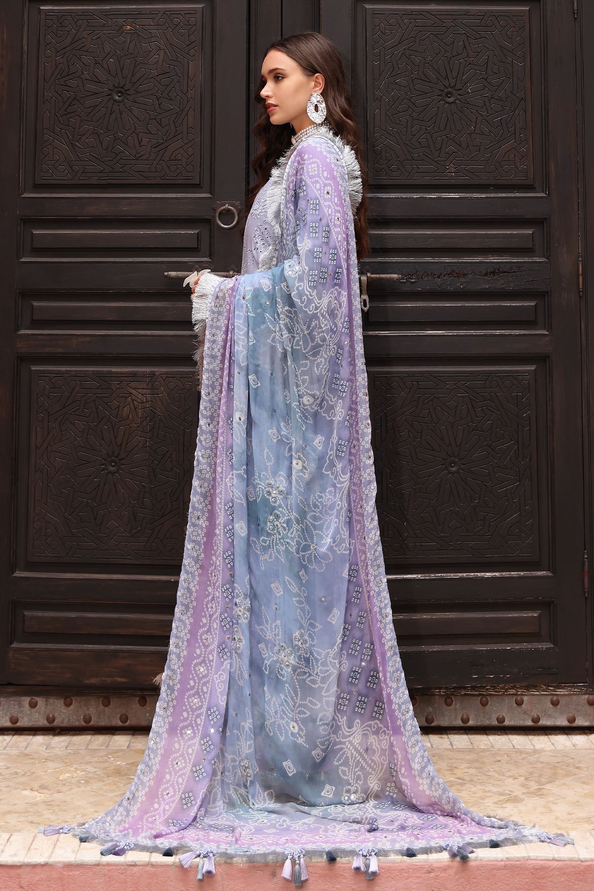 Nureh | Bazaar Lawn 25 | NE-108 -  Nureh Ladies Clothes - Original Designer Dress - House of Maryam