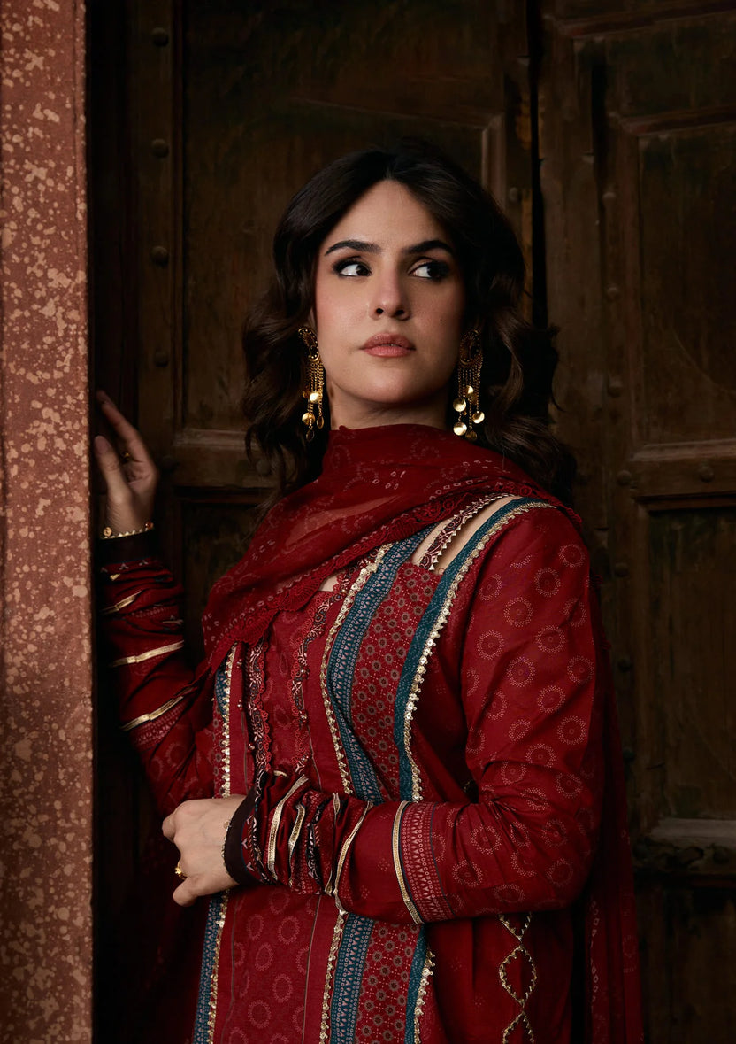 Kahf Premium | Prints Collection 26 | KPS-1A SURKH NOOR, image 3