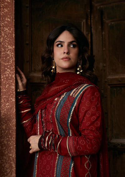 Kahf Premium | Prints Collection 26 | KPS-1A SURKH NOOR