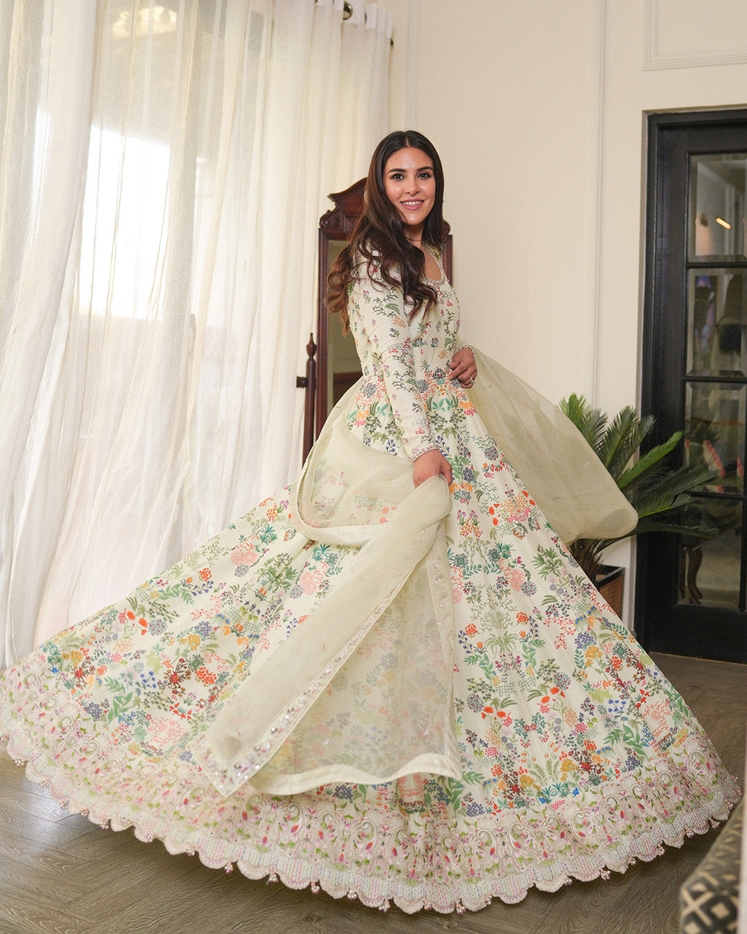 Faiza Saqlain | Lenora Luxury Pret | Floretta -  Faiza Saqlain Formal - Original Designer Dress - House of Maryam