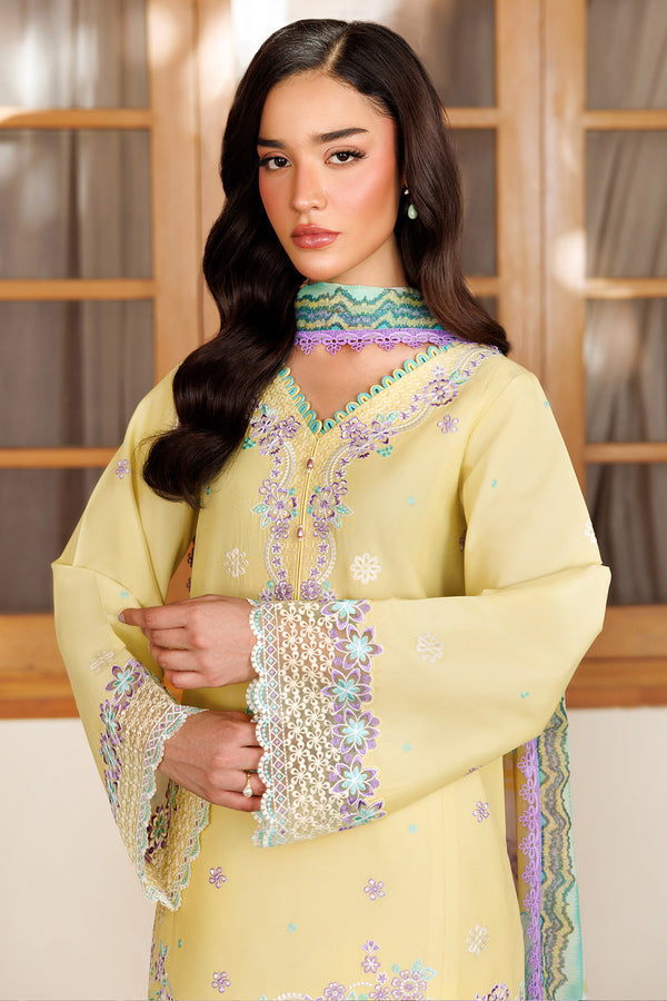 Farasha | Summer Weaves Embroidered Lawn | Daisy Dreams -  Farasha Ladies Clothes - Original Designer Dress - House of Maryam