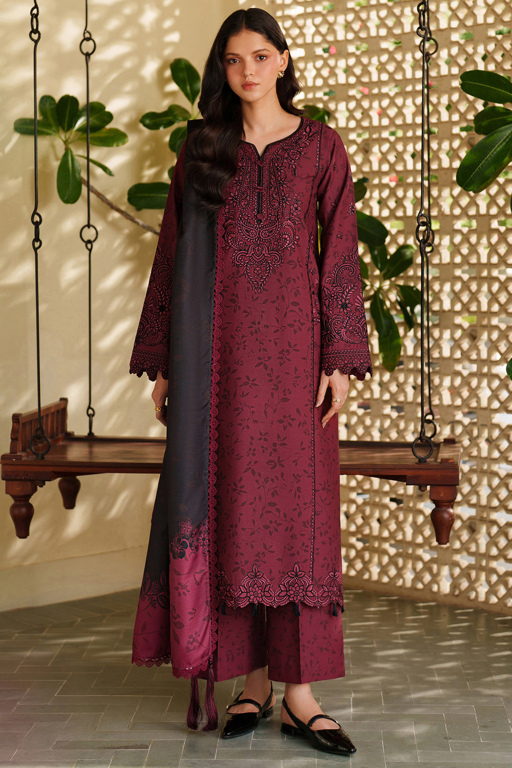 Farasha | Meline Premium Viscose 25 | Sable Bloom-9