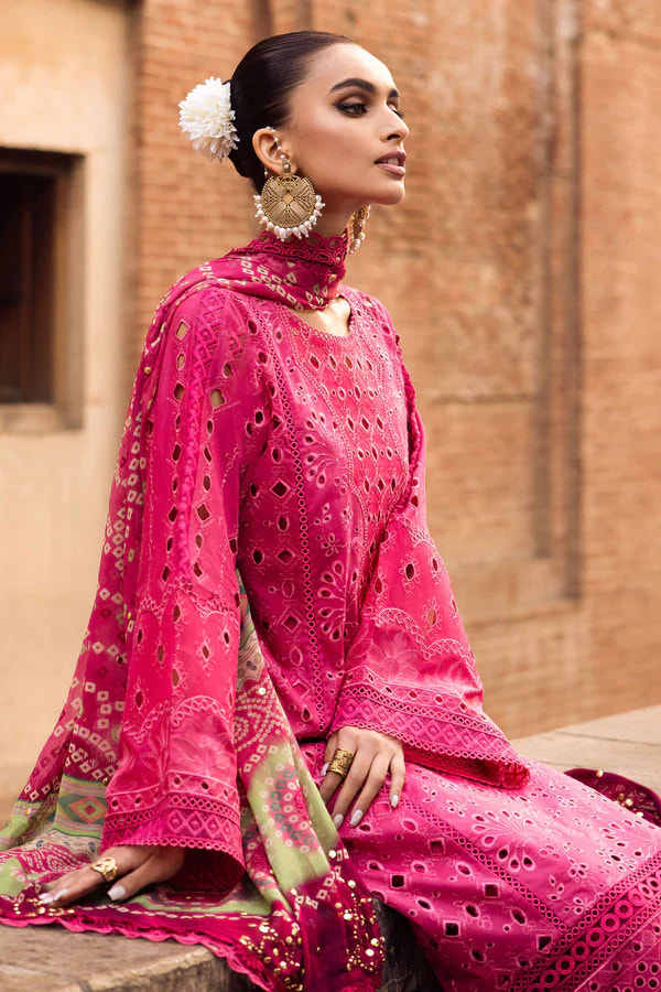 Nureh | Bazaar Lawn | NS-128 -  Nureh Luxury - Original Designer Dress - House of Maryam