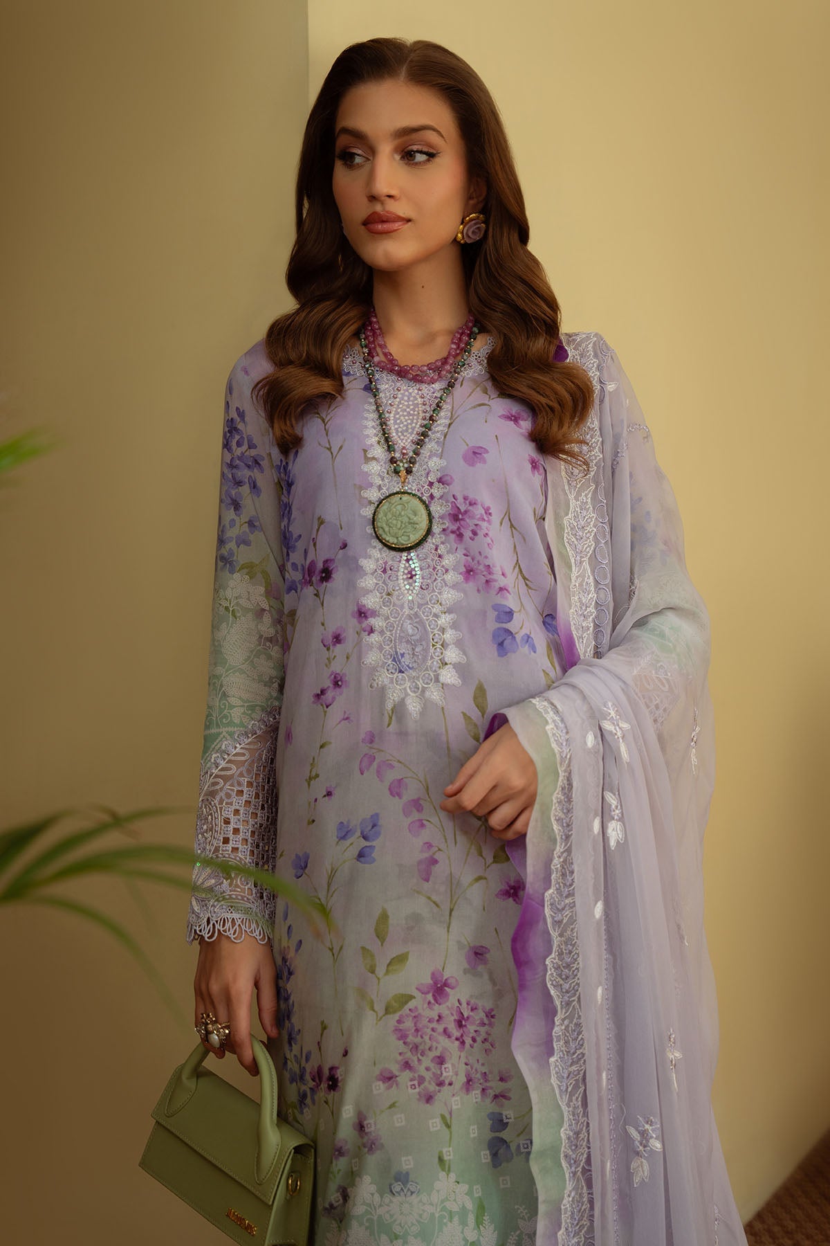 Nureh | Maya Swiss Lawn | NS-148 -  Nureh Ladies Clothes - Original Designer Dress - House of Maryam