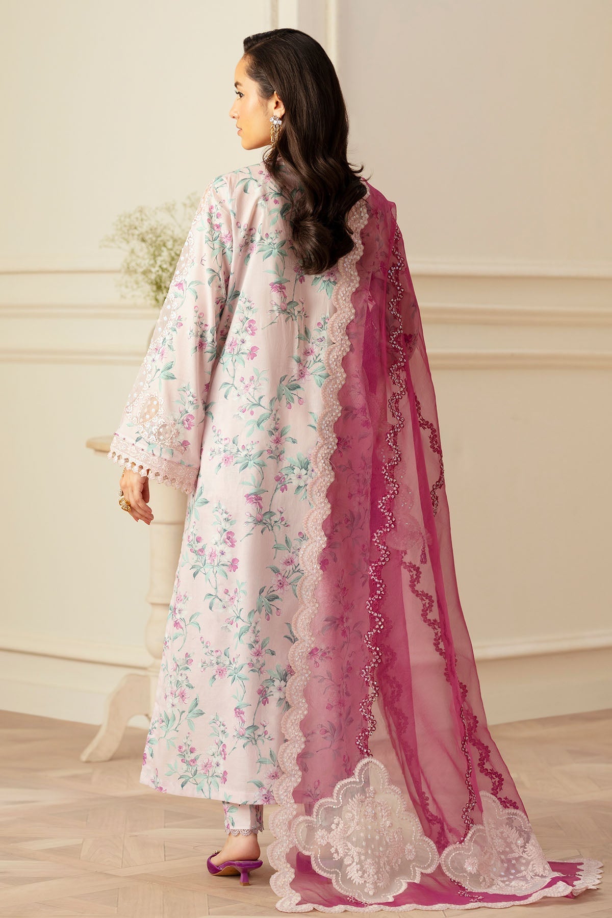 Nureh | Feya Eid Lawn | FE-01 -  Nureh Ladies Clothes - Original Designer Dress - House of Maryam
