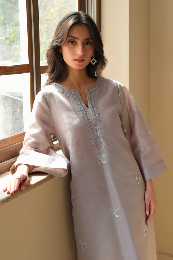 Noor by Saadia Asad | Noor Pret 25 | D3 - Neutral Noir -  Noor by Saadia Asad Ladies Clothes - Original Designer Dress - House of Maryam