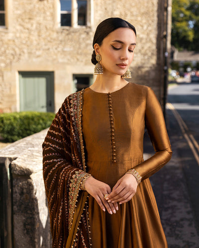 Faiza Saqlain | Adeen Formals | Emera -  Faiza Saqlain Ladies Clothes - Original Designer Dress - House of Maryam