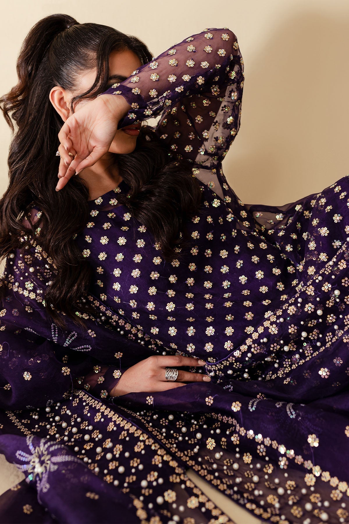 Nureh | Tiny Twinkles | WILD BEAUTY -  Nureh Formal - Original Designer Dress - House of Maryam