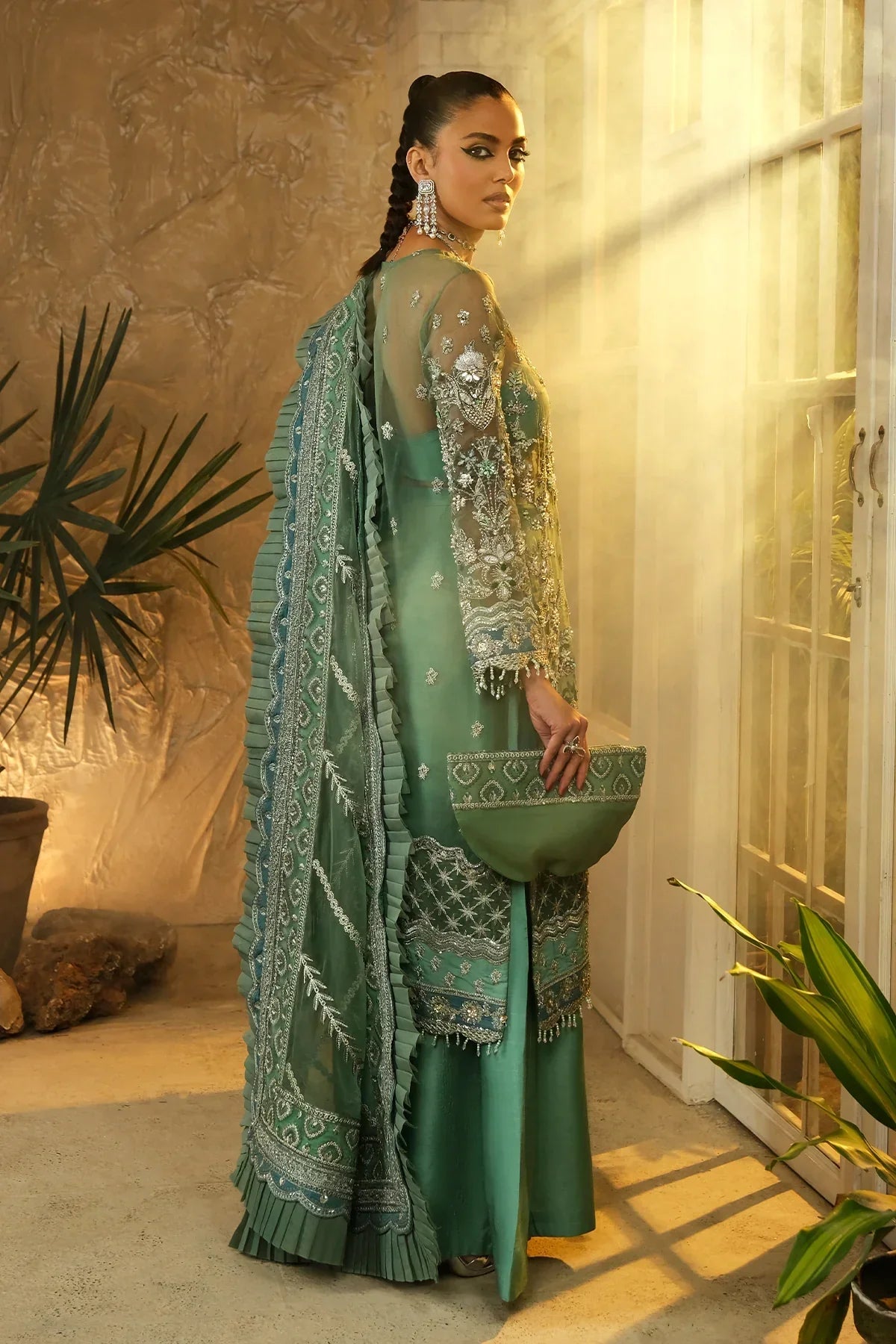 Mina Kashif | Kahani Luxury Formals 23 | Menara -  Mina Kashif Formal - Original Designer Dress - House of Maryam