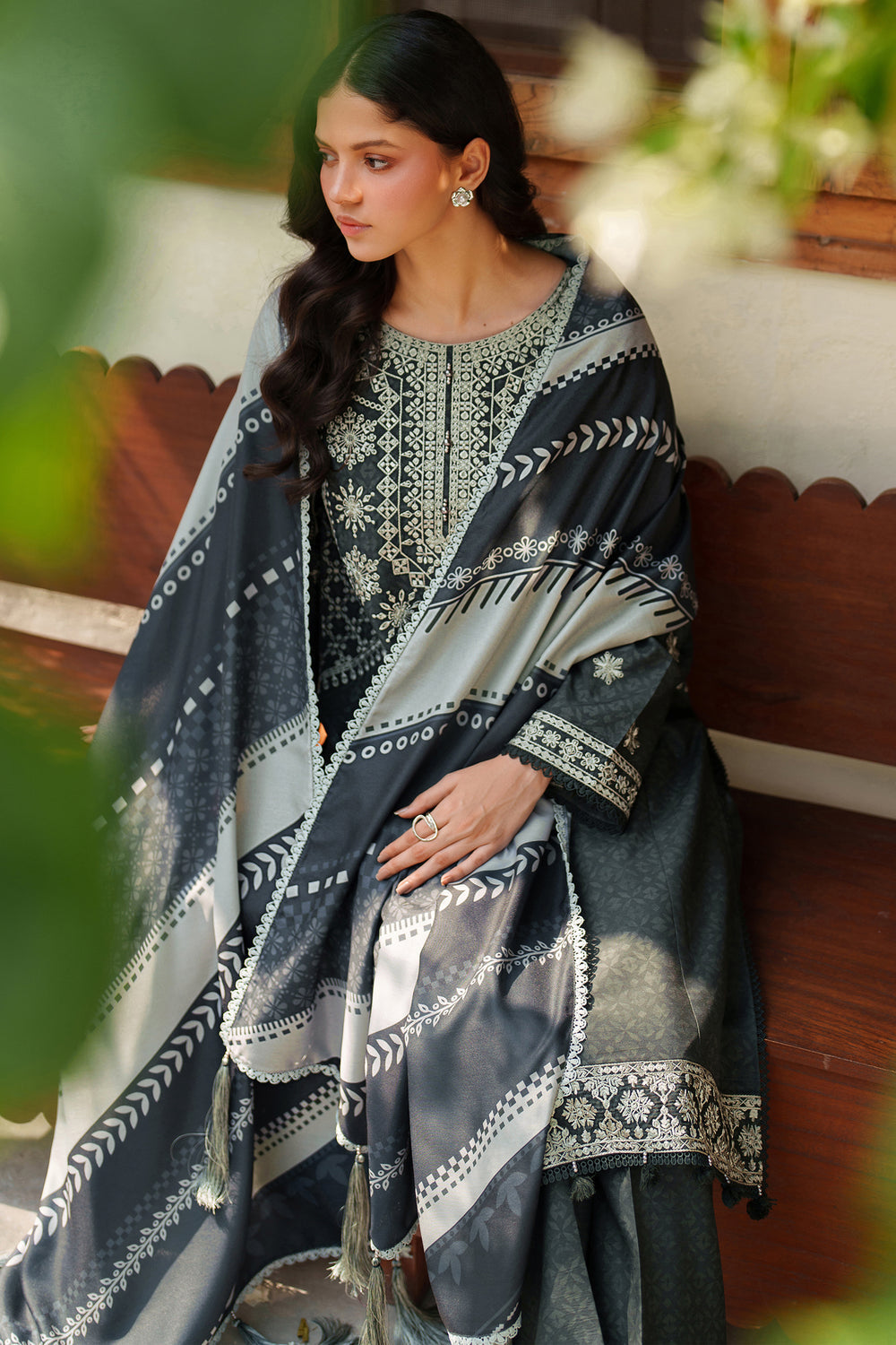 Farasha | Meline Premium Viscose 25 | Slate Gray-6