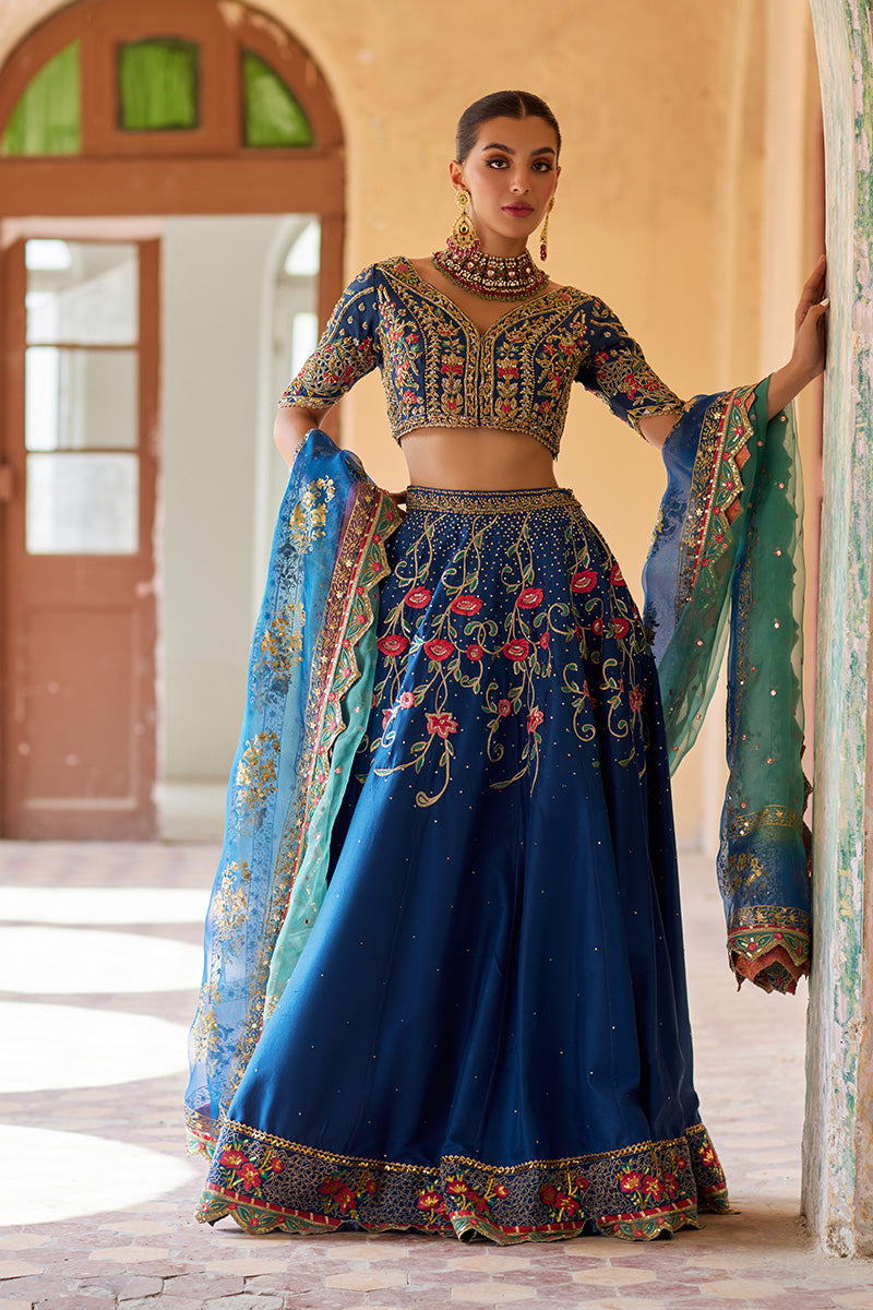 Mina Hassan | Formal Dholki Collection | Abeer -  Mina Hassan Ladies Clothes - Original Designer Dress - House of Maryam