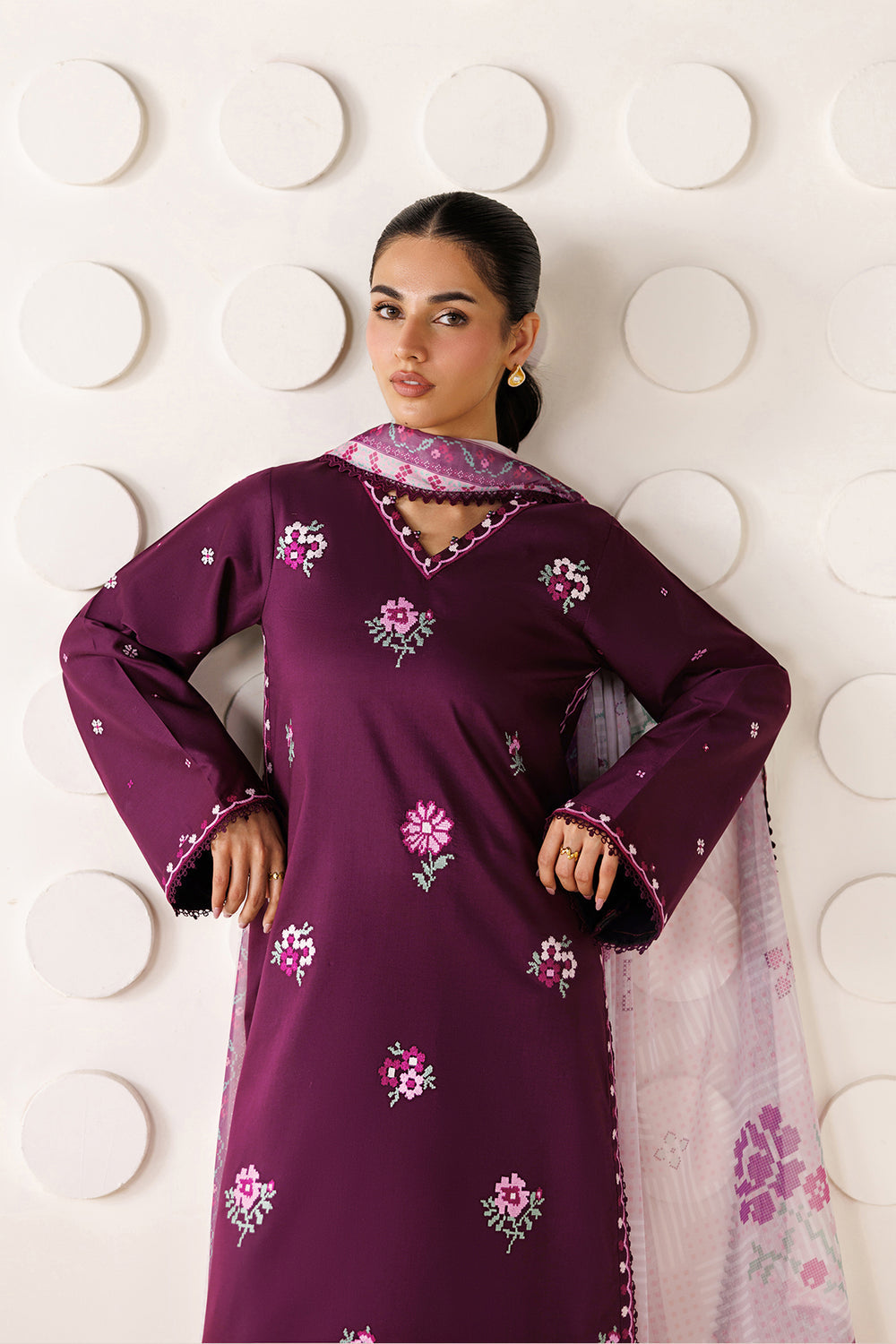 Farasha | Summer Melody 26 | Magenta Aura-3