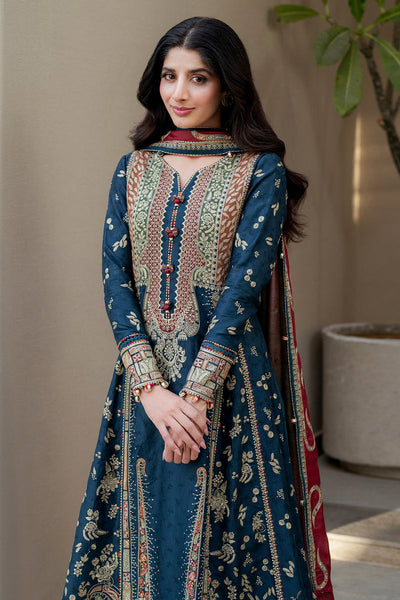 Jazmin | Shahkaar Luxury Lawn 25 | SL25-D3 -  Jazmin Ladies Clothes - Original Designer Dress - House of Maryam