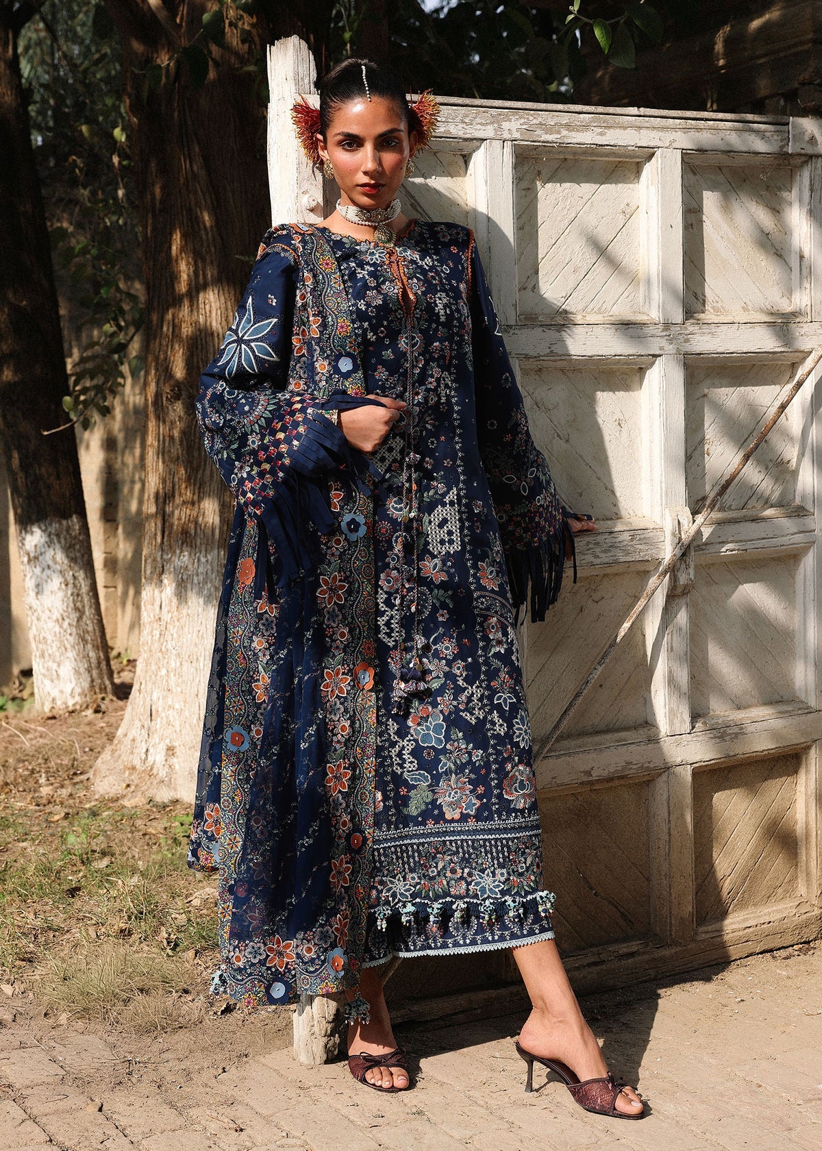 Hussain Rehar | Kalabagh Luxury Lawn 26 | Amalfi, image 7