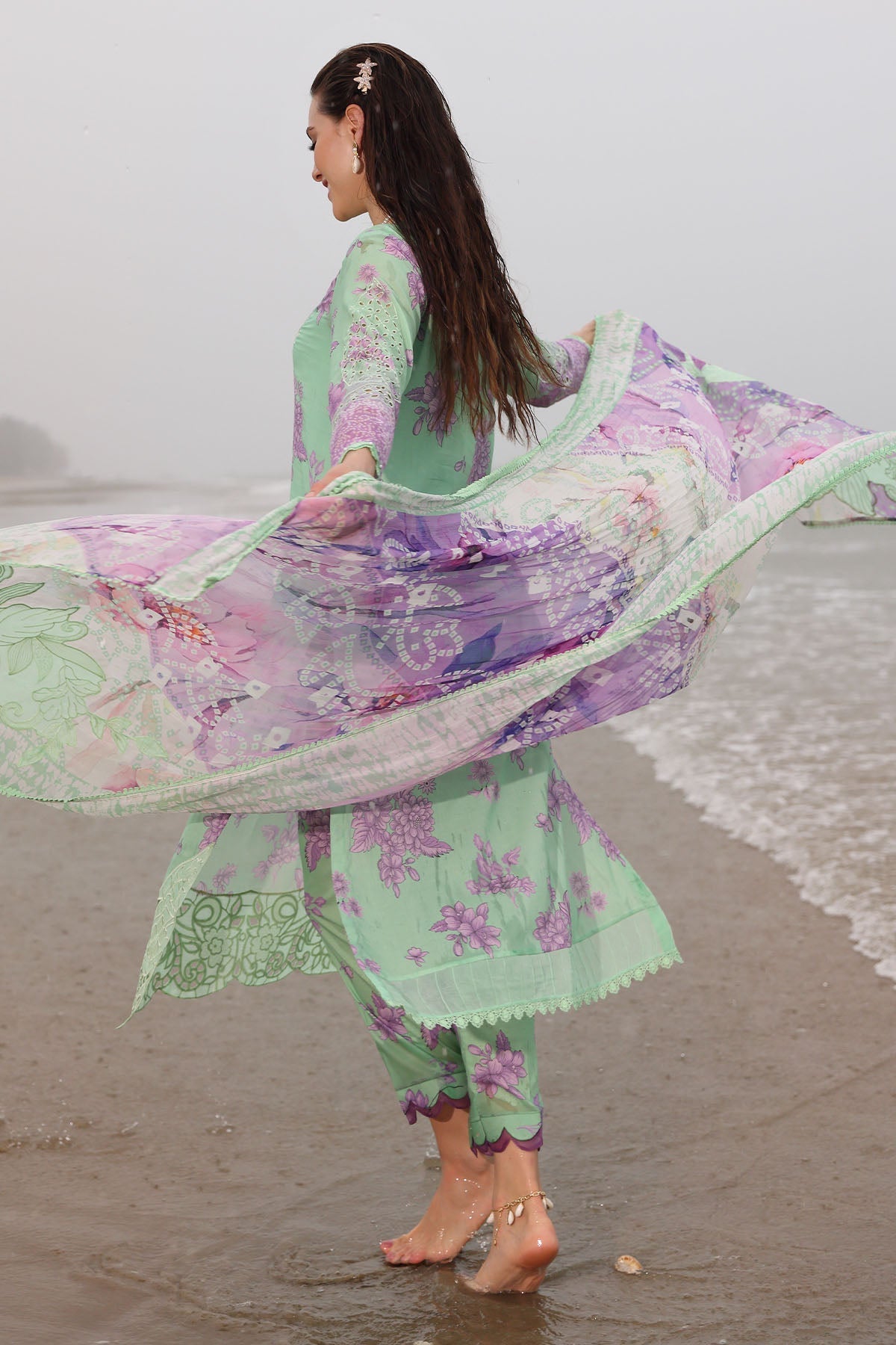Nureh | Gardenia Embroidered Lawn 25 | NSG-174 -  Nureh Ladies Clothes -  House of Maryam
