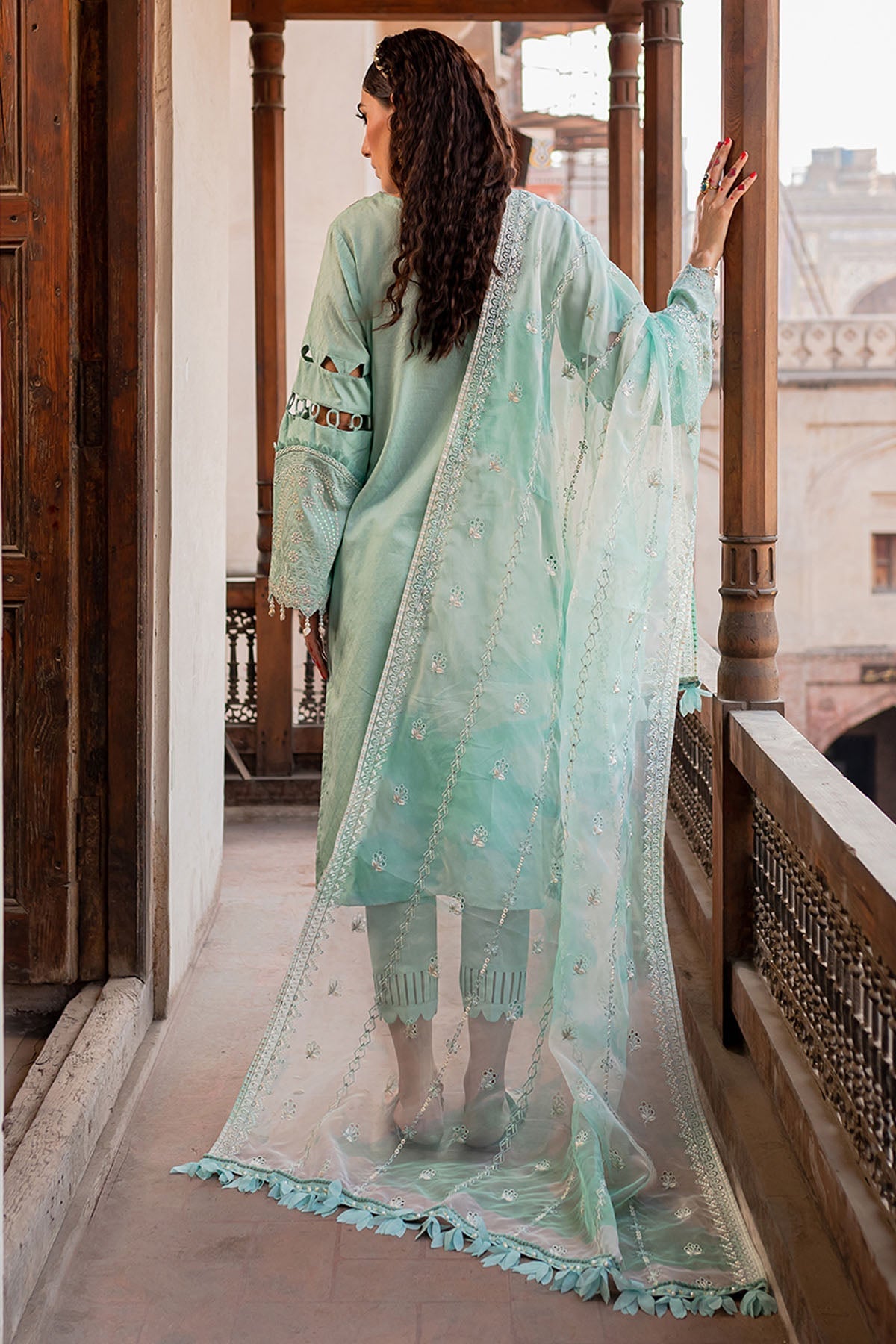 Nureh | Lawn Jacquard | NS-77 -  Nureh Ladies Clothes - Original Designer Dress - House of Maryam