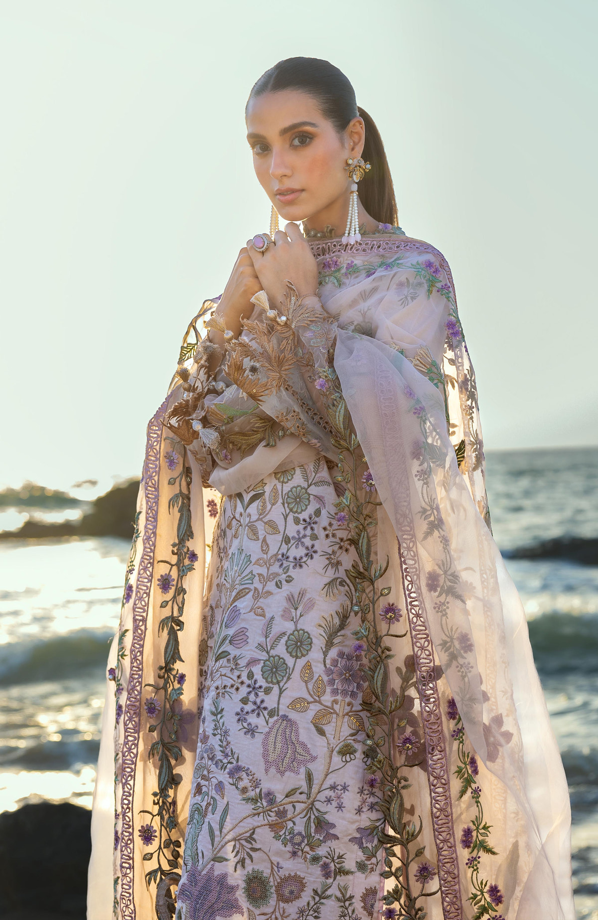 Al Zohaib | Mahiymaan Luxury Lawn 26 | MLL-26-08, image 3