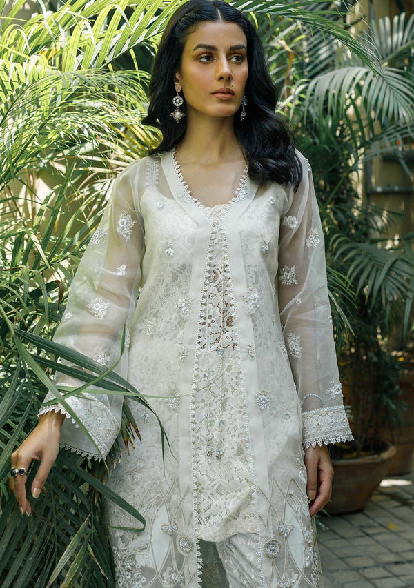 Layla Chatoor | Luxury Pret | Long Coat With Pants, image 3