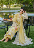 Elaf Premium | Luxury Lawn 25 | ELH-4A DANDELION -  Elaf Premium Ladies Clothes - Original Designer Dress - House of Maryam