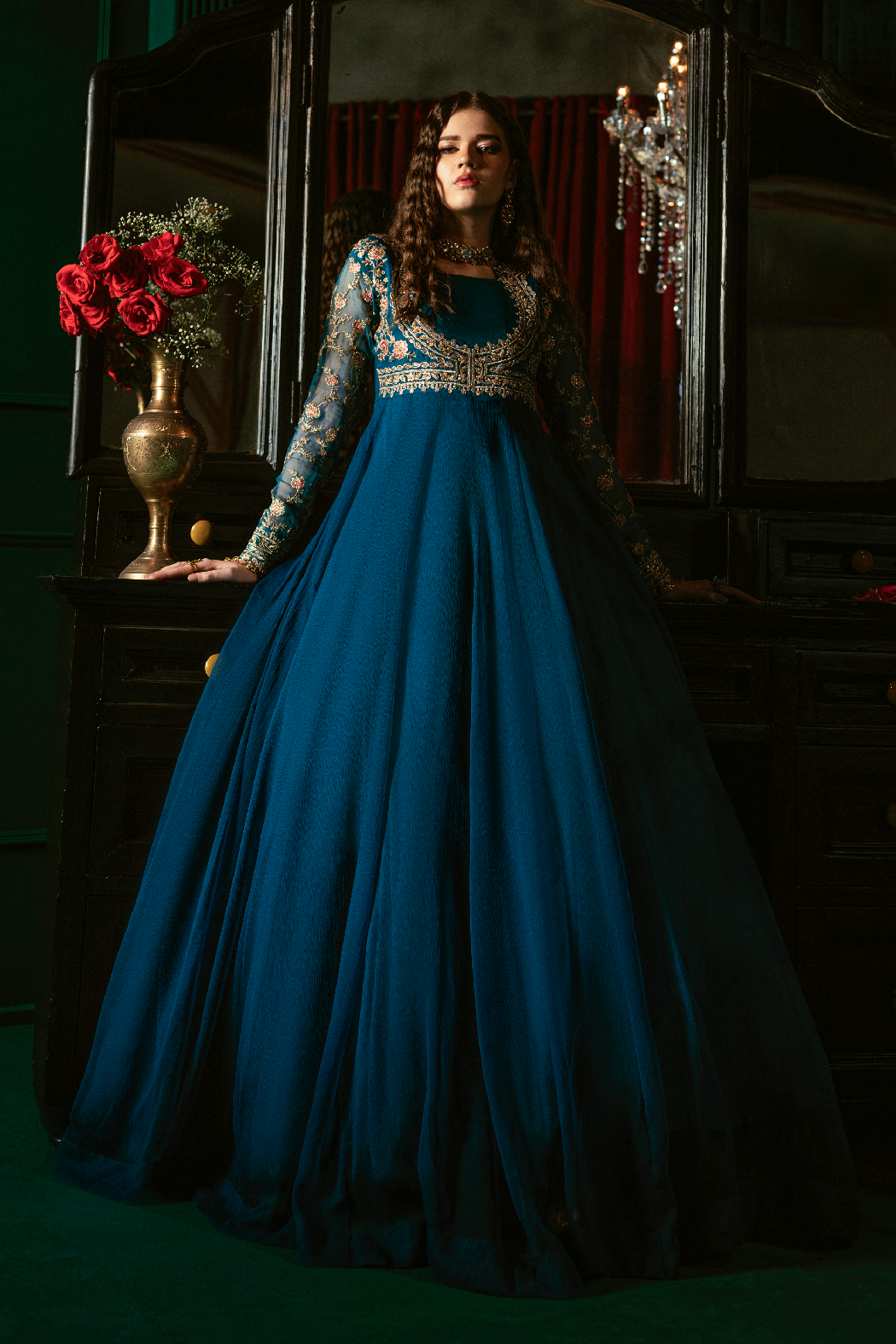 Hania & Umaimaz | Festive Collection | Mona -  Hania & Umaima  - Original Designer Dress - House of Maryam