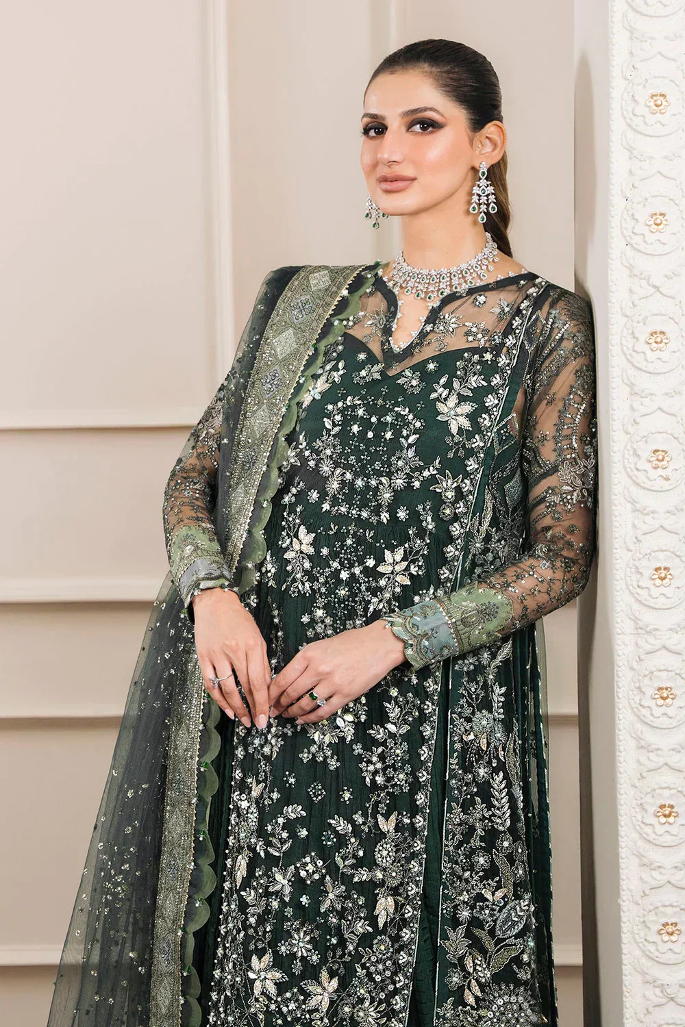 Baroque | Chantelle Embroidered Collection | CH12-05 -  Baroque Bridal - Original Designer Dress - House of Maryam