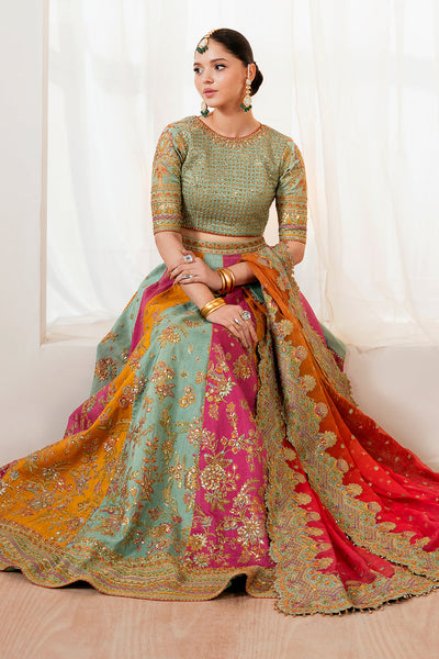 Baroque | Formals Collection | EMBROIDERED SILK UF-4036
