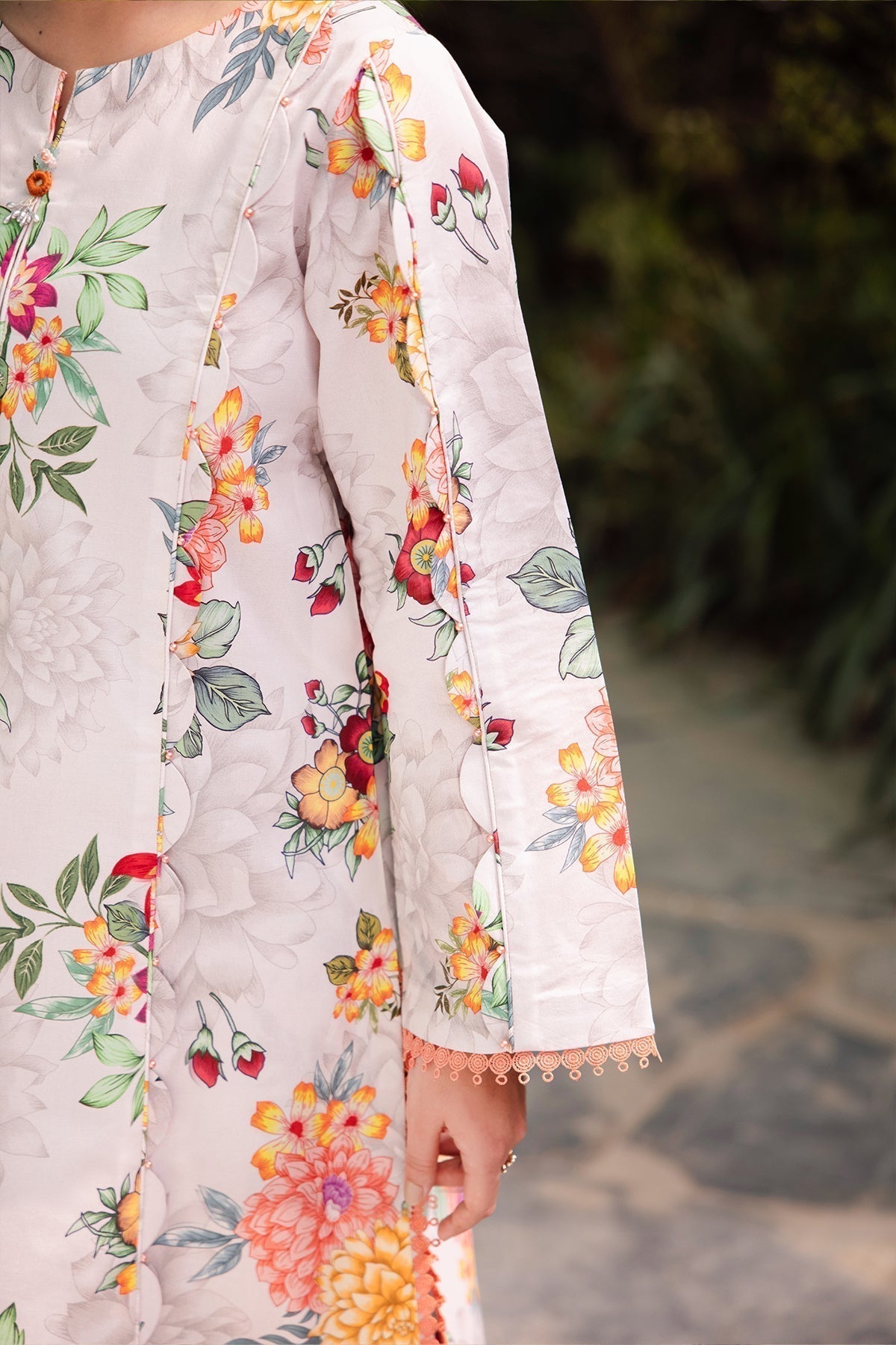 Alizeh | Sheen Lawn Prints 24 | ORCHID -  Alizeh Casuals - Original Designer Dress - House of Maryam