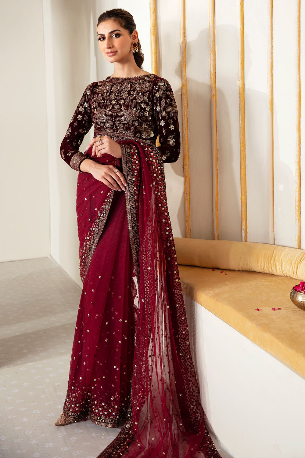 Jazmin | Velvet Edit 24 | Velvet Formal VF-2016 -  Jazmin Formal - Original Designer Dress - House of Maryam