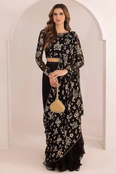 Jazmin | Formals Collection | EMBROIDERED CHIFFON UC-3021 -  Jazmin Formal - Original Designer Dress - House of Maryam