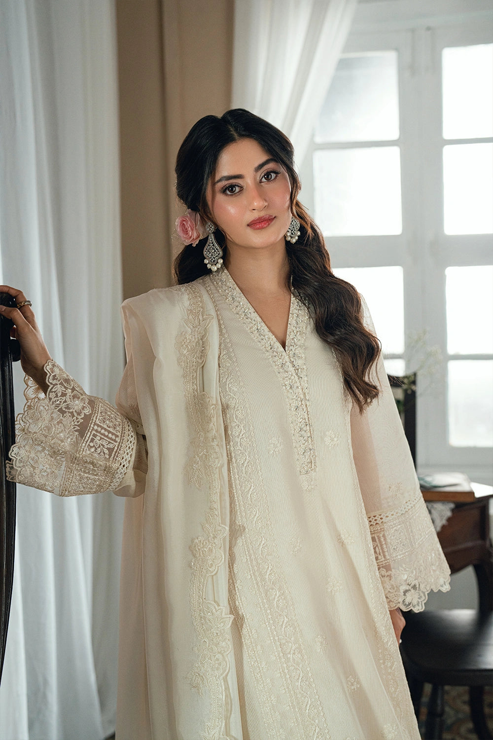 Azure | Eid Drop | Ivory Petal-3