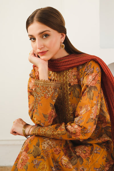 Baroque | Luxury Pret 24 | LAWN UF-653 -  Baroque Luxury - Original Designer Dress - House of Maryam