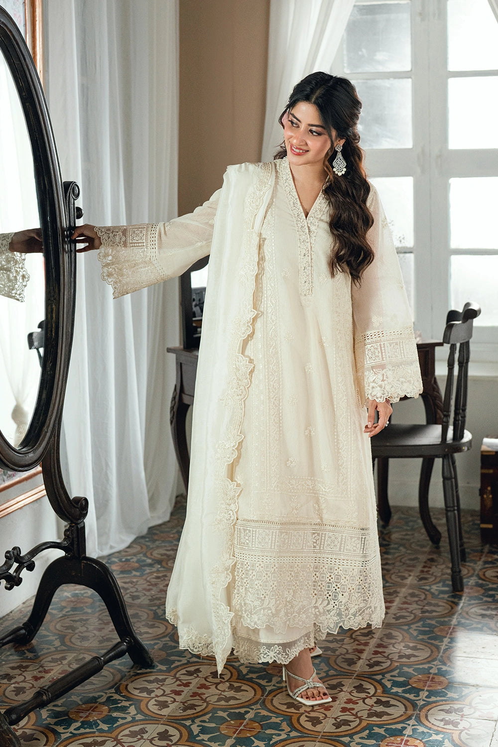 Azure | Eid Drop | Ivory Petal