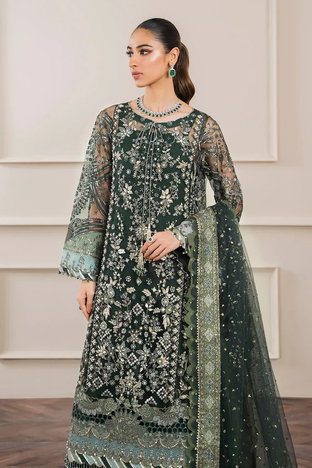 Baroque | Chantelle Embroidered Collection | CH12-05 -  Baroque Bridal - Original Designer Dress - House of Maryam
