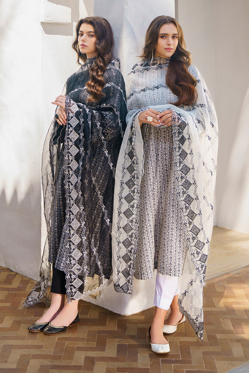Baroque | Luxury Pret 24 | LAWN UF-574 -  Baroque Luxury - Original Designer Dress - House of Maryam