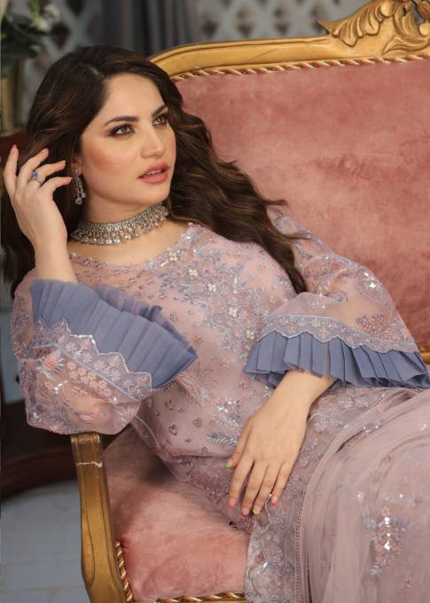 Daud Abbas | Formals Collection | ELINOR -  Daud Abbas Formal - Original Designer Dress - House of Maryam