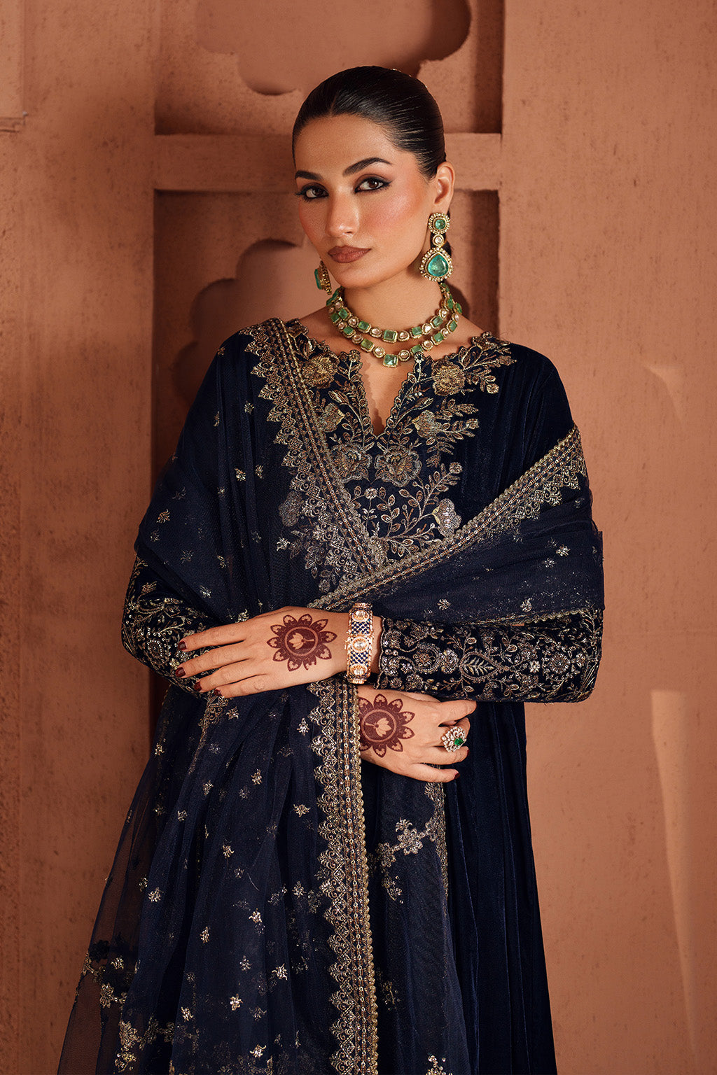 Iznik | Velvet 25 | IV-66 Embroidered Velvet-6