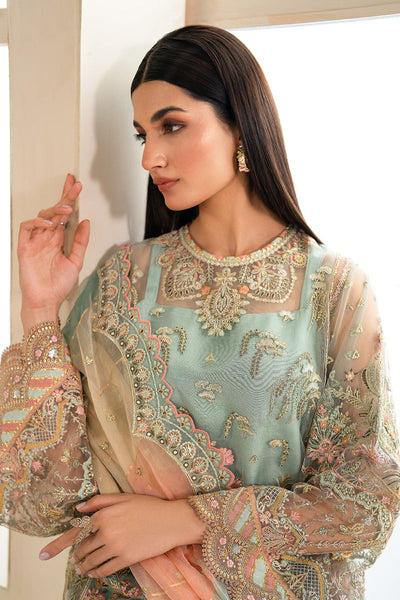Baroque | Formal Collection | NET UF-620 -  Baroque Ladies Clothes - Original Designer Dress - House of Maryam
