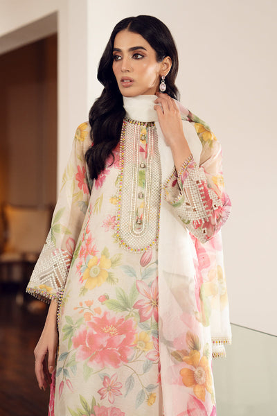 Baroque | Luxury Pret 24 | COTTON PATTI UF-510 -  Baroque Luxury - Original Designer Dress - House of Maryam