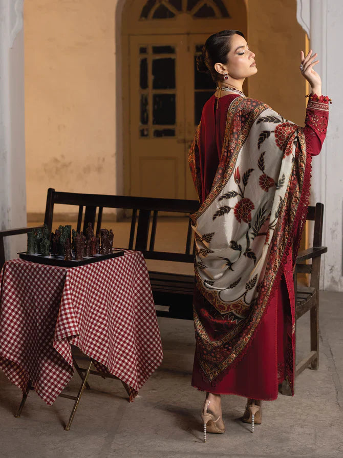 Faiza Faisal | Maya Luxury Lawn | Elif -  Faiza Faisal Luxury -  House of Maryam